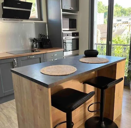 Magnifique T2 Lumineux 3 Etoiles - Centre Aix Les Bains 아파트